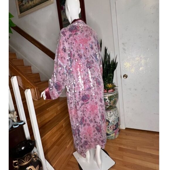 New Free People Kealey Kimono/Size M with tag - Picture 8 of 9